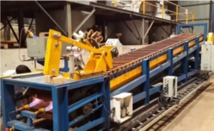 Automated feeding solution for safe and continuous furnace charging.Increase efficiency with controlled, dust-free furnace feeding operations.Heavy-duty system designed for accurate and safe material handling into furnaces.